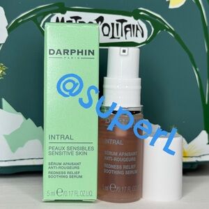2/$25 NEW Darphin Intral Redness Relief Soothing Serum Sensitive Skin Primer
